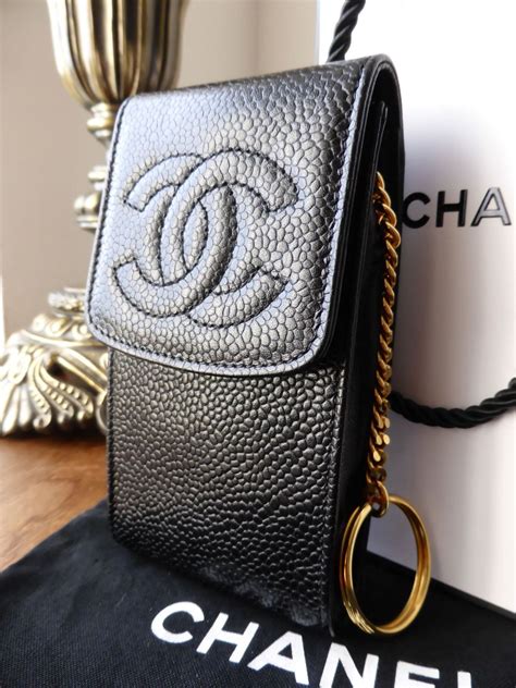 Chanel phone pouch